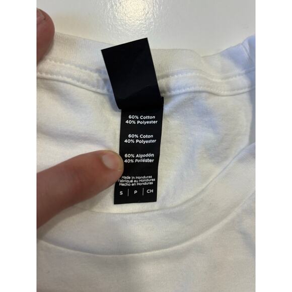 Camo Alabama State College White Small Tee - Picture 4 of 4